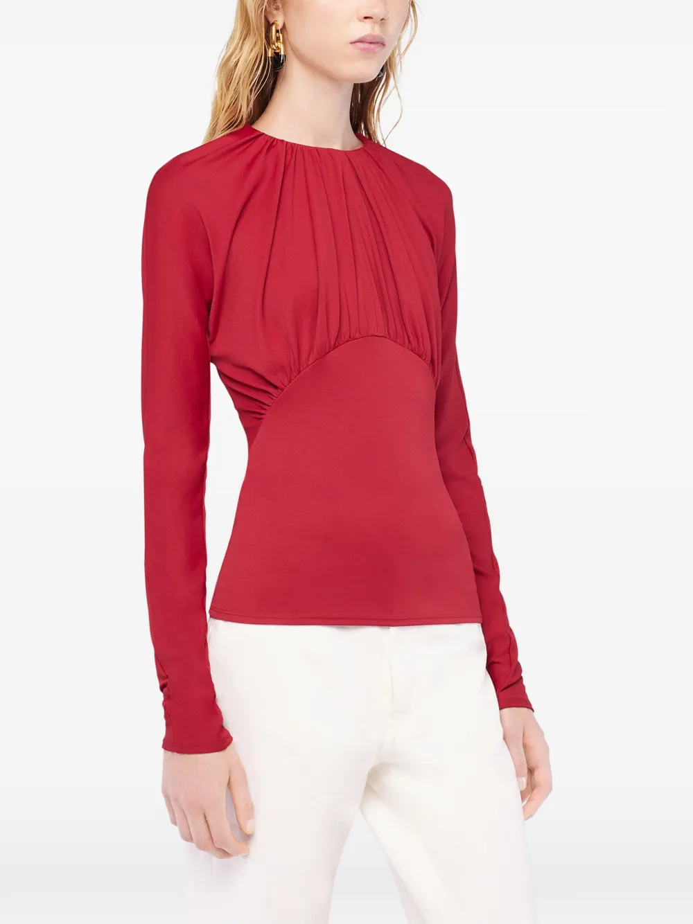 Rabanne Shirt met lange mouwen Rood