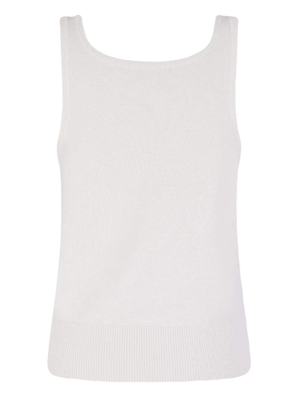 Rabanne Top met bloemenprint Wit