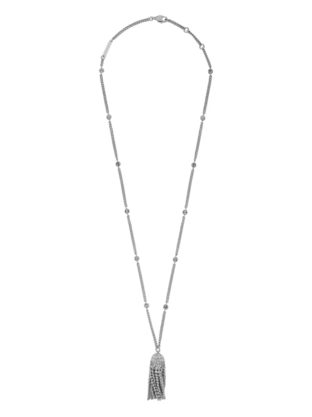 Rabanne tassel necklace - Argento
