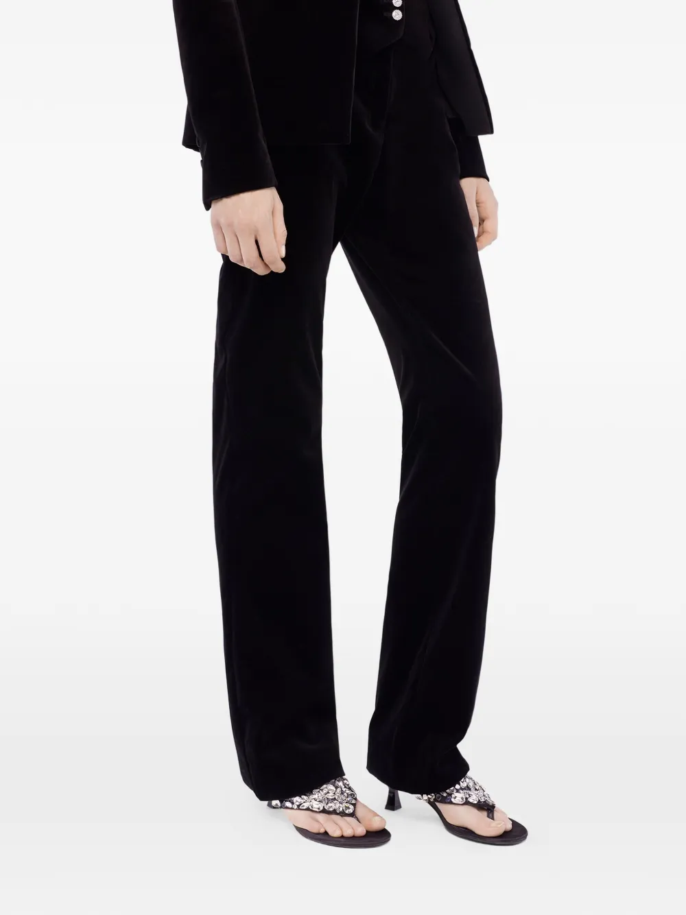 Rabanne Tailored Trousers In Black