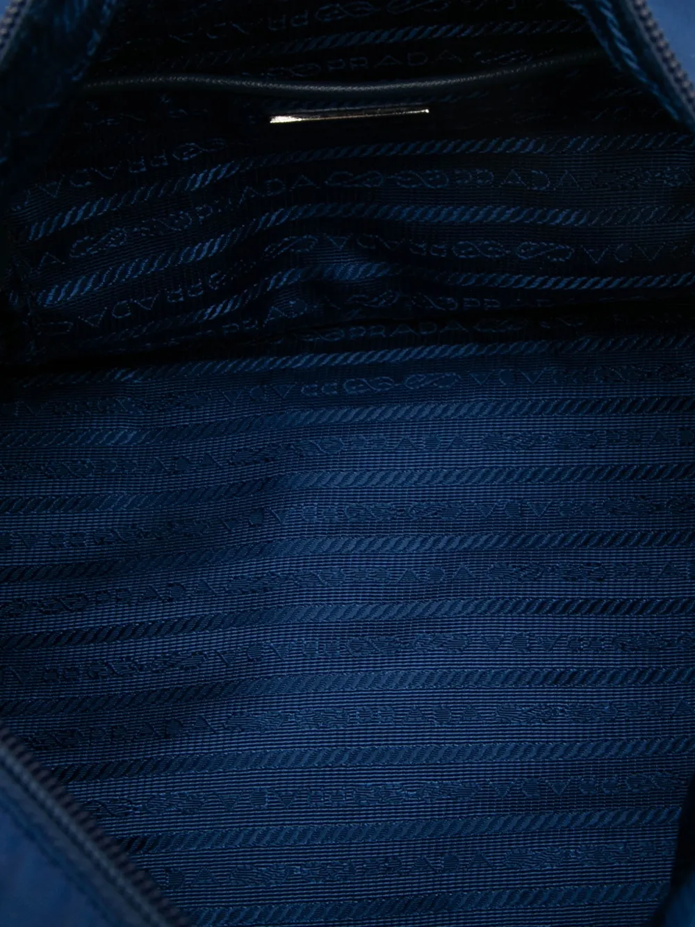 PRADA Pre-owned 2013-2025 Tessuto Satchel In Blue