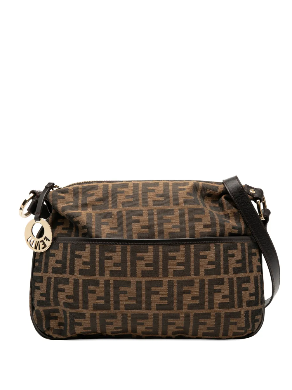 Fendi Pre-Owned 2010-2025 Zucca Canvas Chef crossbody bag | Brown | Image 1