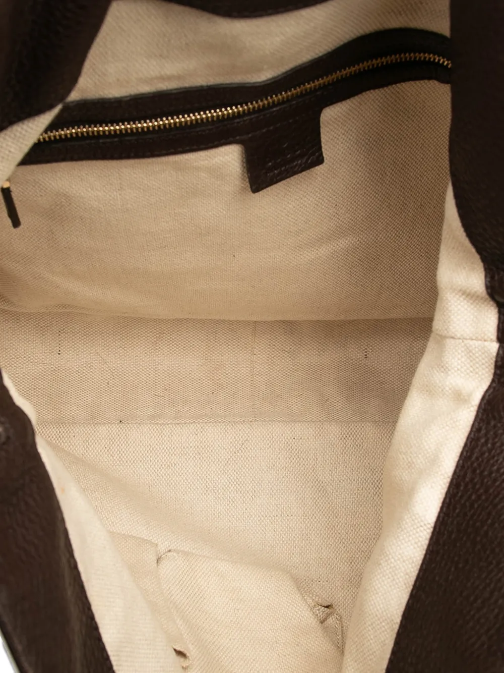 Pre-owned Gucci 2000-2015 Gg Canvas Bamboo Diana Satchel In Brown