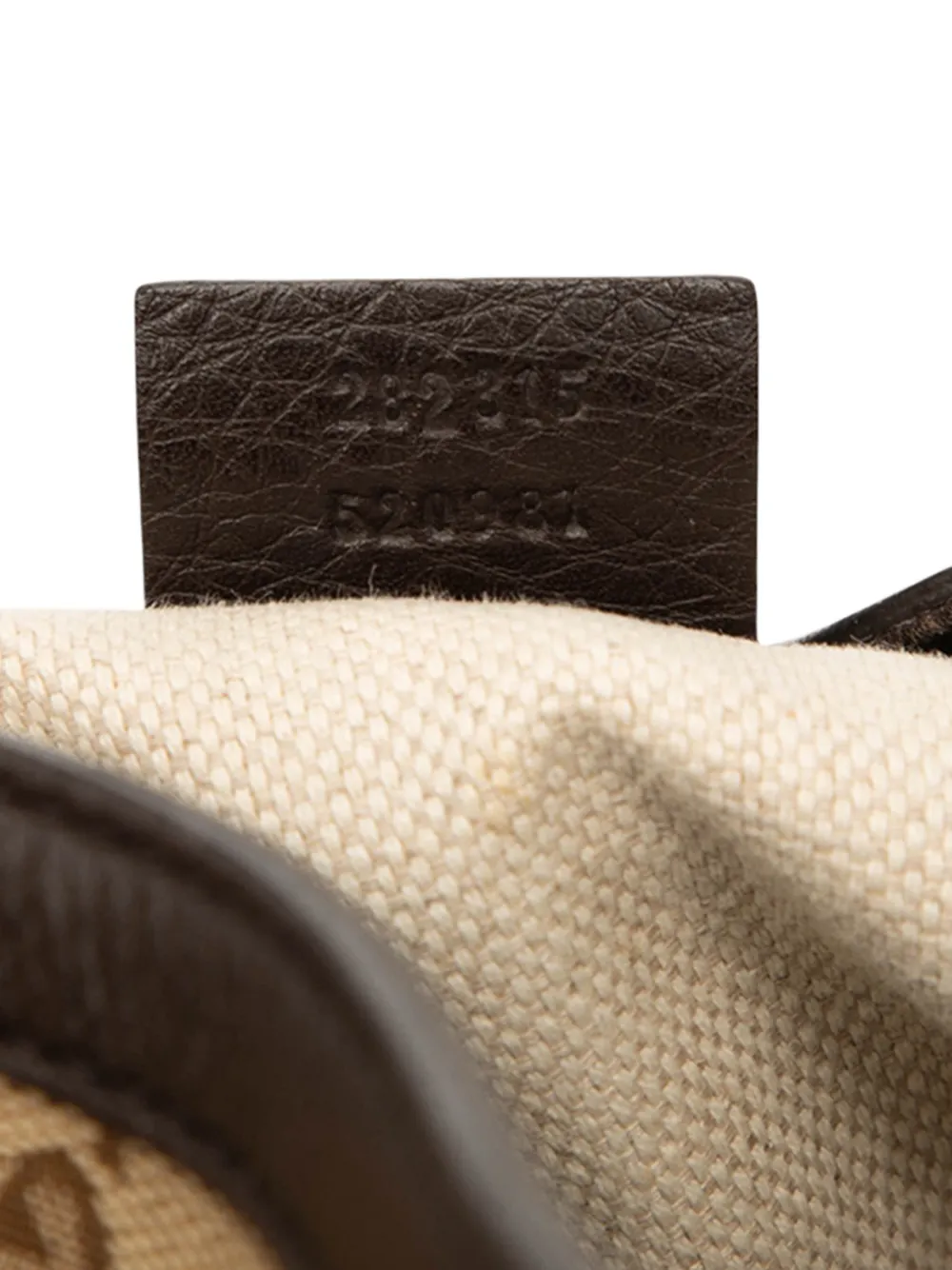 Pre-owned Gucci 2000-2015 Gg Canvas Bamboo Diana Satchel In Brown