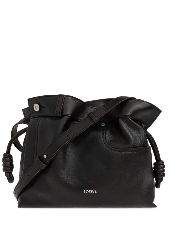 LOEWE パンタ フラメンコ ショルダーバッグ M | ブラック | FARFETCH JP
