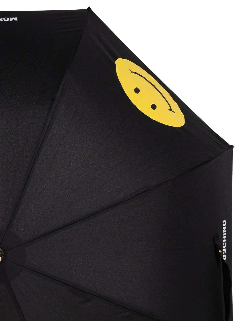 Moschino Paraplu met logoprint Zwart