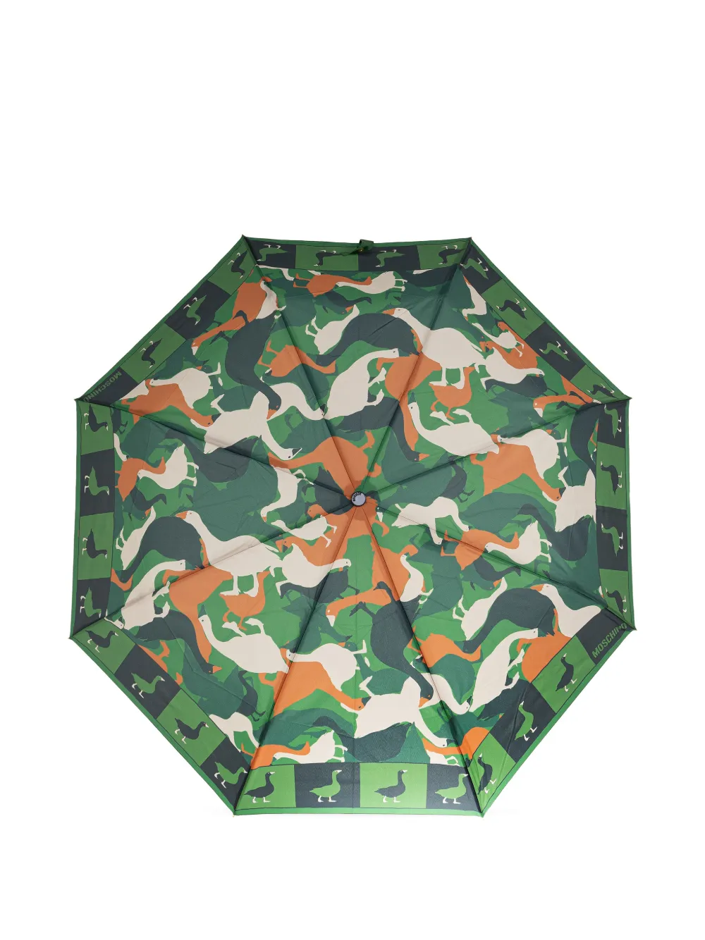 Moschino duck-print umbrella | Green | Image 1