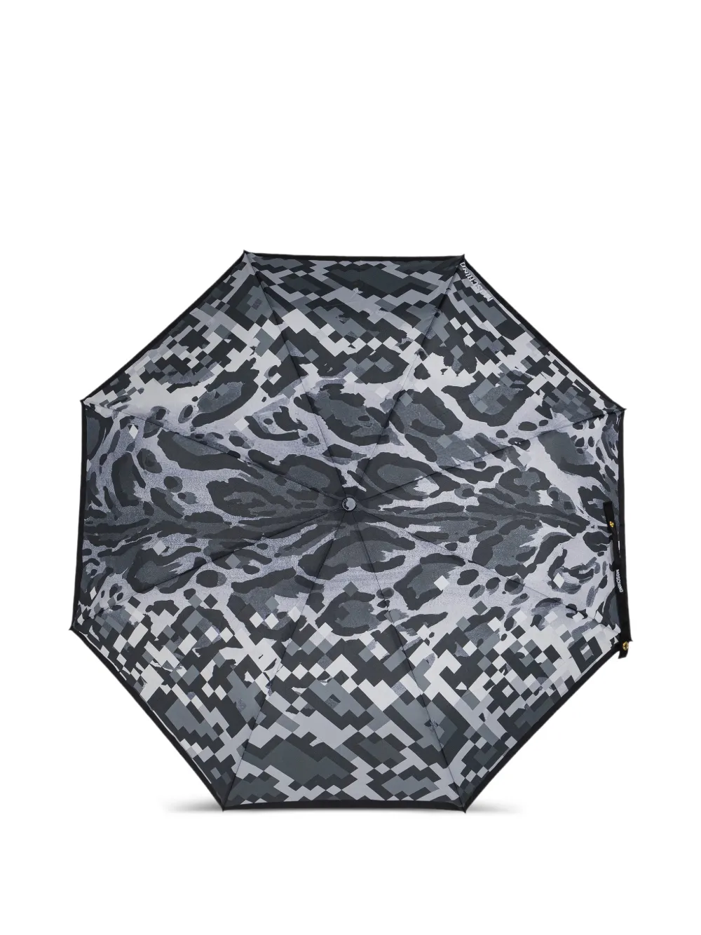 Moschino parapluie à imprimé pixel | gris | Image 1