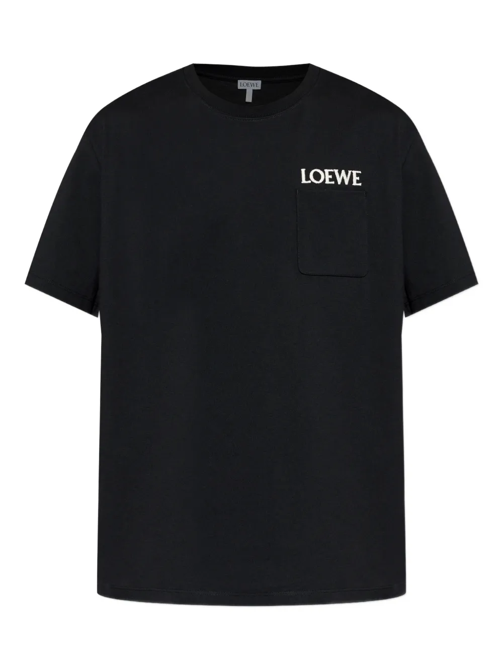 LOEWE playera con bolsillo en el pecho | negro | Image 1