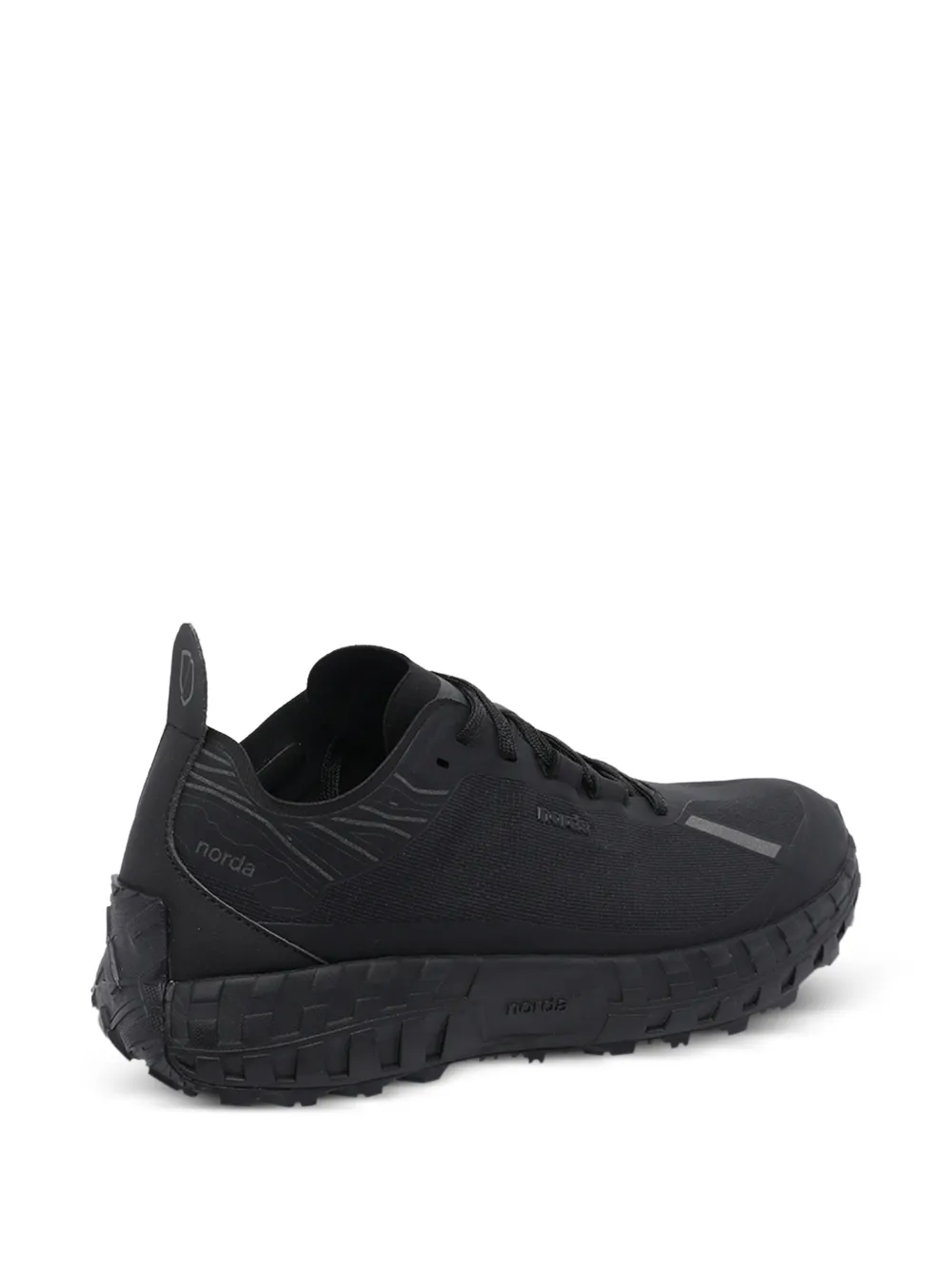 norda 001A sneakers met ronde neus Zwart