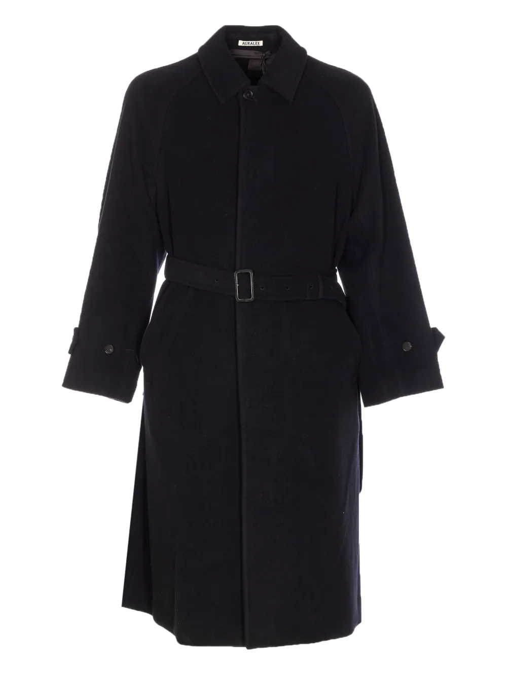 Auralee button strap coat | Blue | Image 1