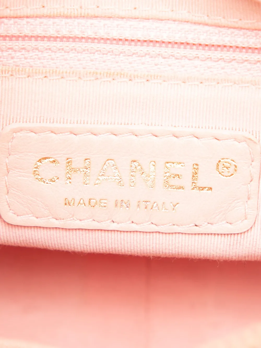 CHANEL Pre-owned 2004-2005 Petite Caviar Timeless Tote Bag In Pink