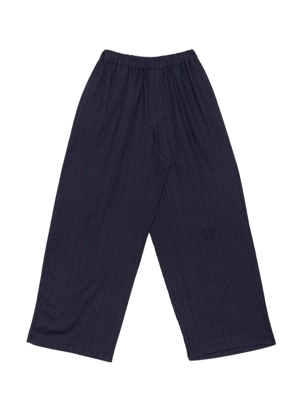 Baserange Claude striped-pattern trousers - Blauw