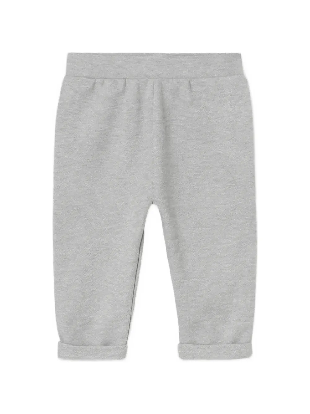 Mininio Elastic-waist Trousers Set (set Of Two) In Gray