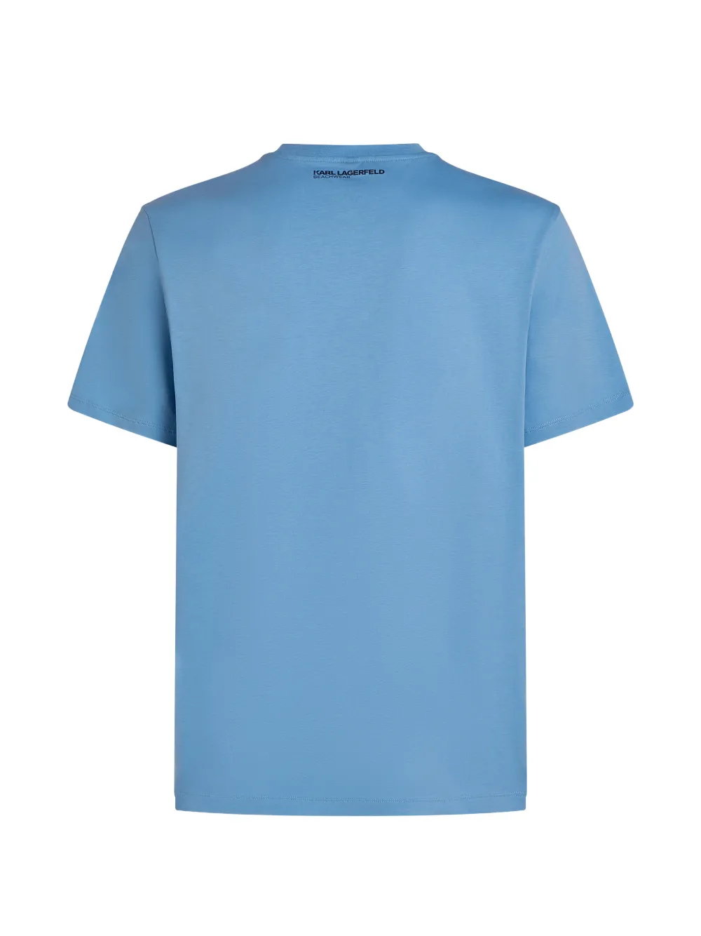 Karl Lagerfeld T-shirt met logo Blauw
