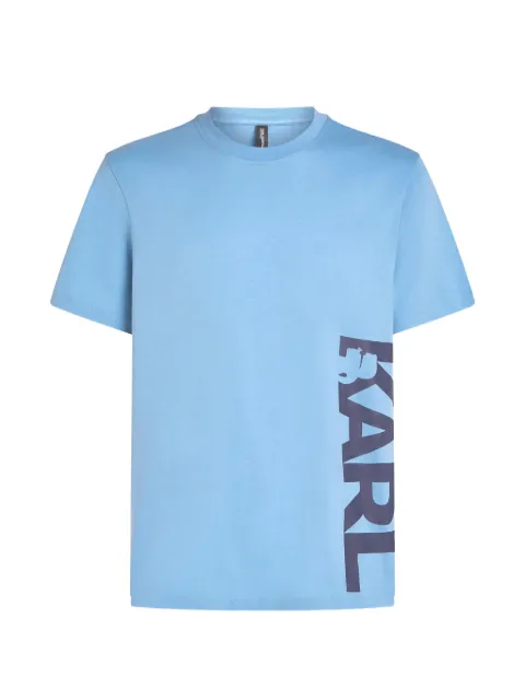 Karl Lagerfeld logo beach T-shirt