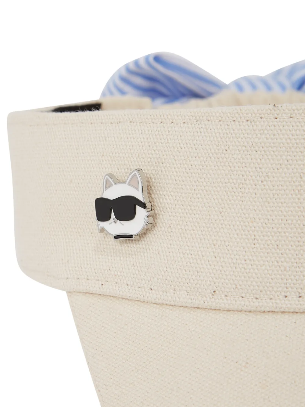 Karl Lagerfeld Ikon zonneklep Beige