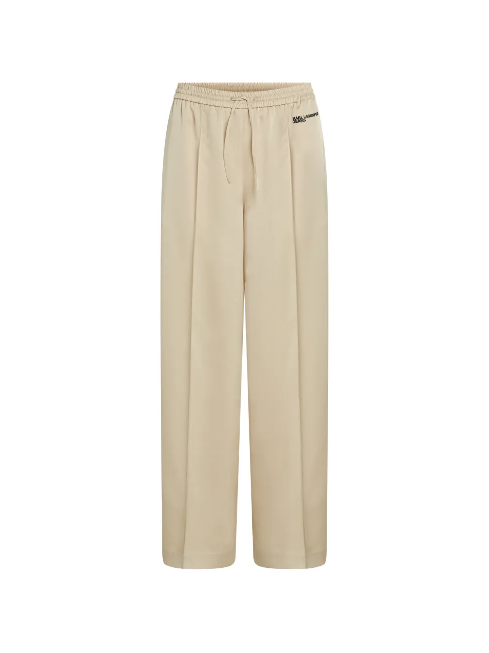 Karl Lagerfeld Jeans Pantaloni con logo a contrasto - Toni neutri