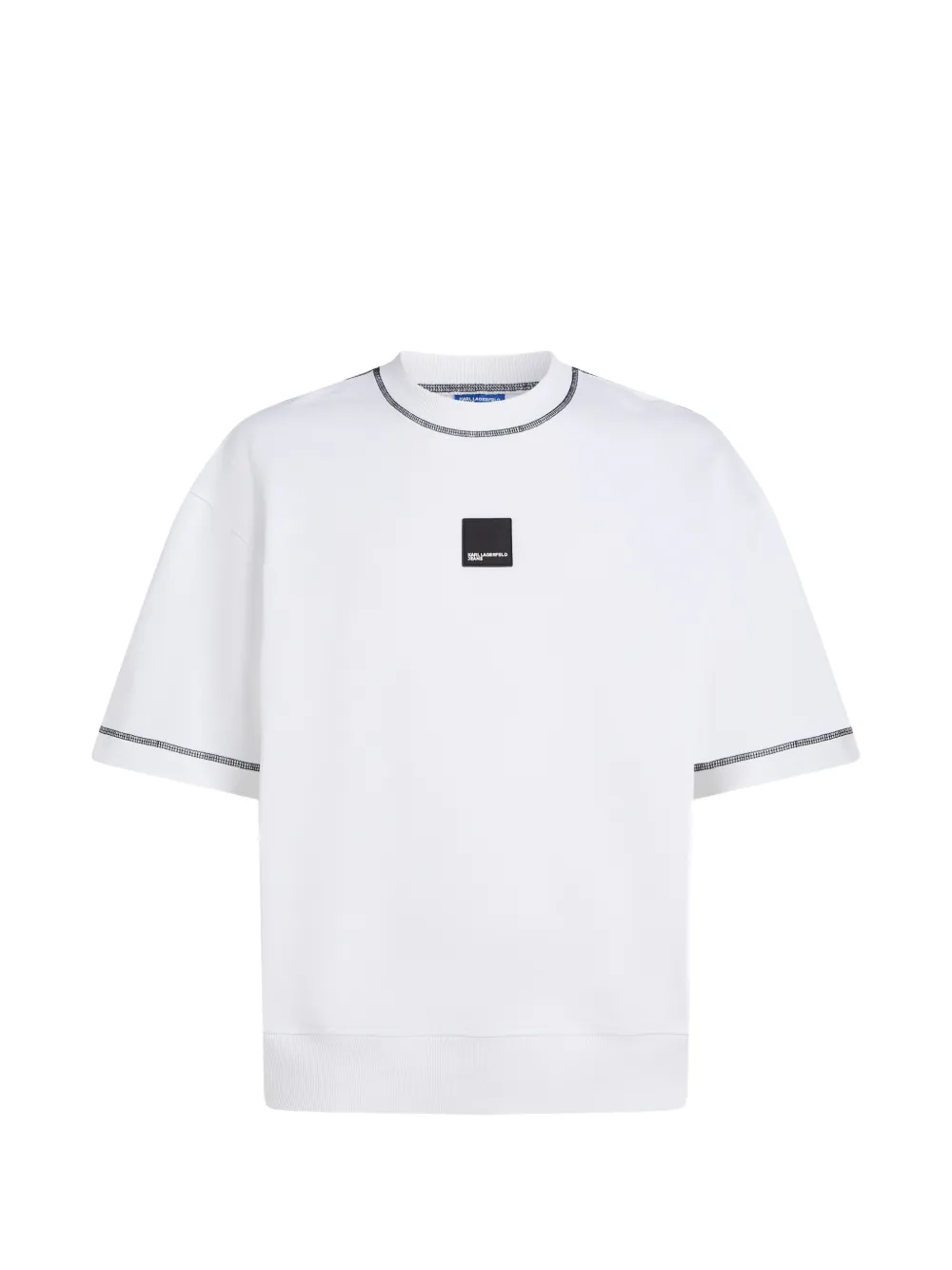 Karl Lagerfeld Jeans T-shirt girocollo - Bianco