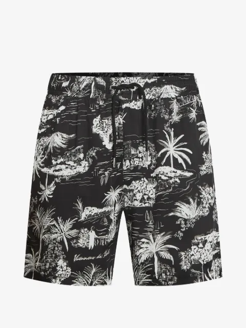 Karl Lagerfeld short à imprimé intégral