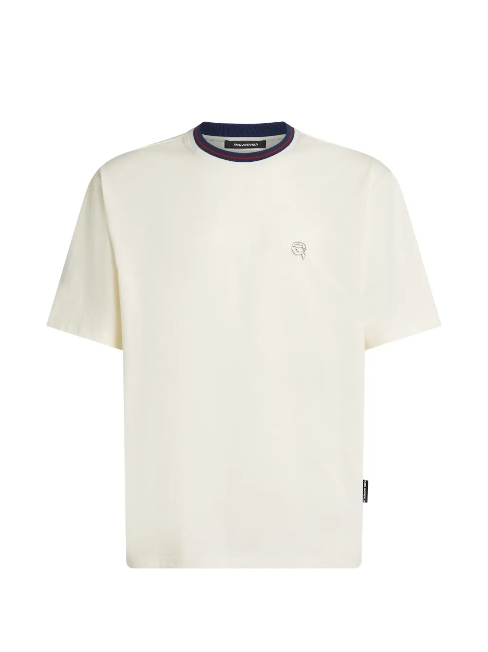 Karl Lagerfeld T-shirt taglio comodo - Toni neutri