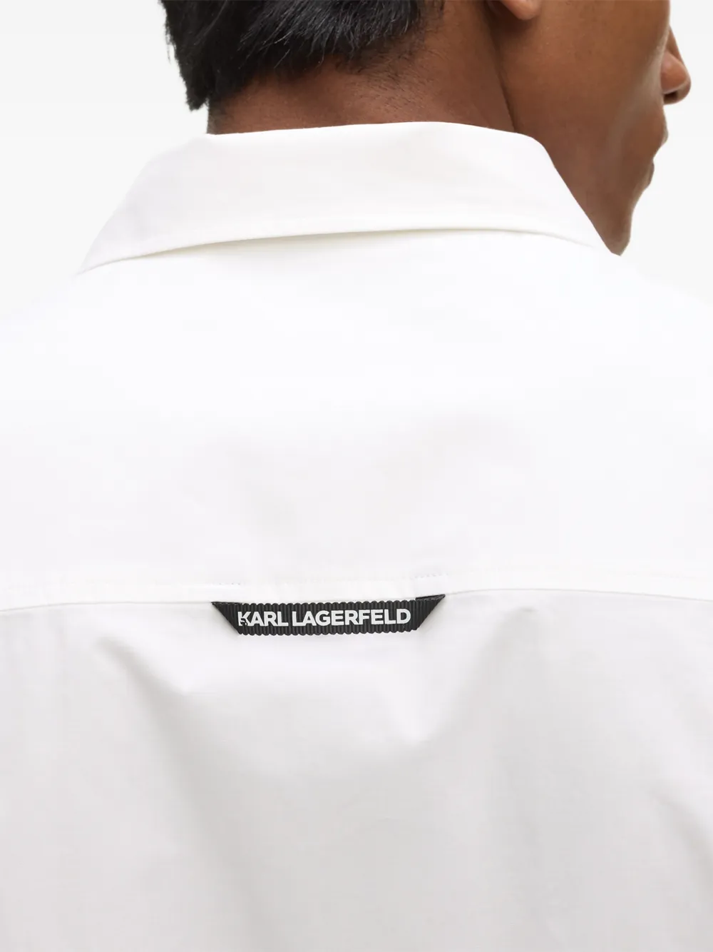 Karl Lagerfeld Kameo katoenen overhemd Wit