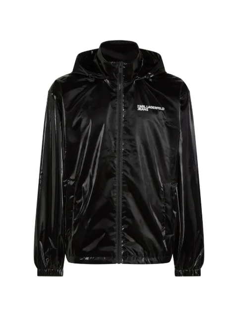 Karl Lagerfeld Jeans veste zippée à capuche