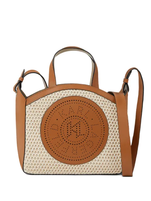 Karl Lagerfeld small K/Circle mesh tote bag