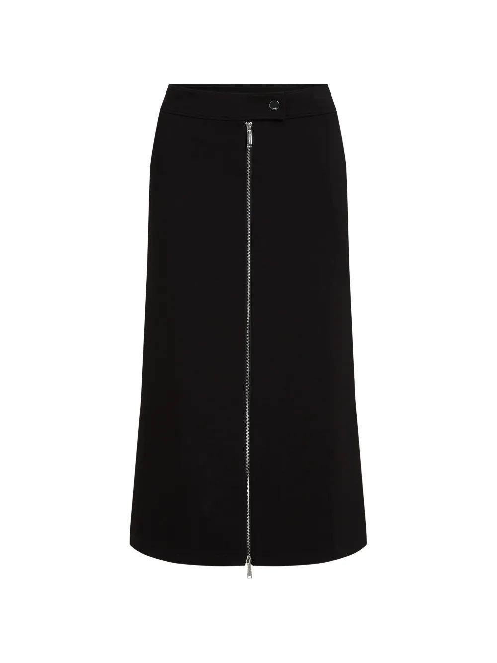 Karl Lagerfeld Gonna midi con zip - Nero