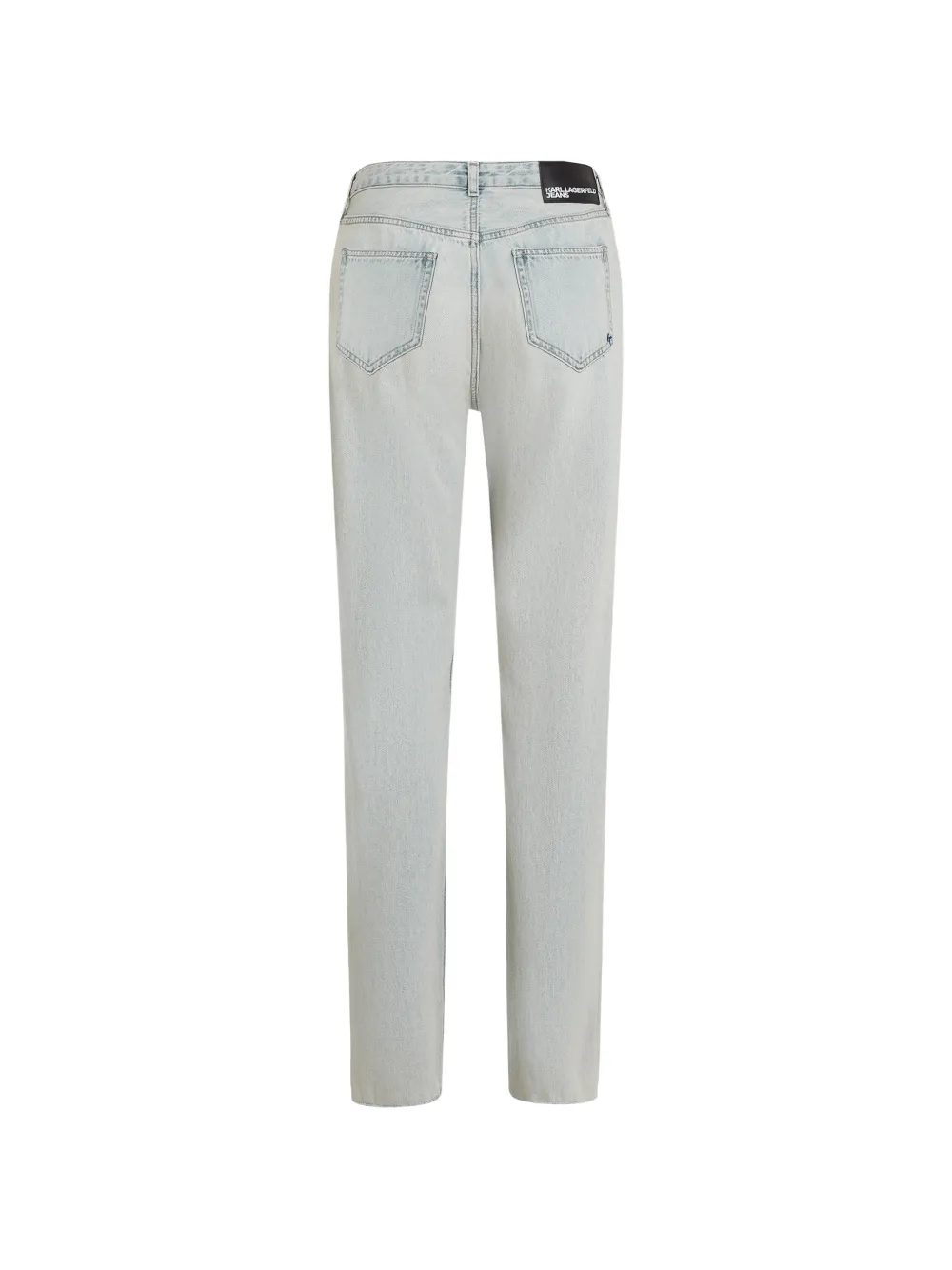 Karl Lagerfeld Jeans met logopatch Blauw