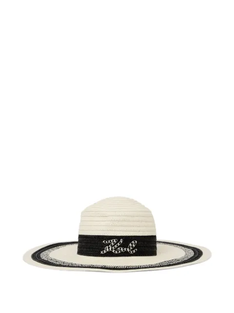 Karl Lagerfeld sombrero de verano Signature