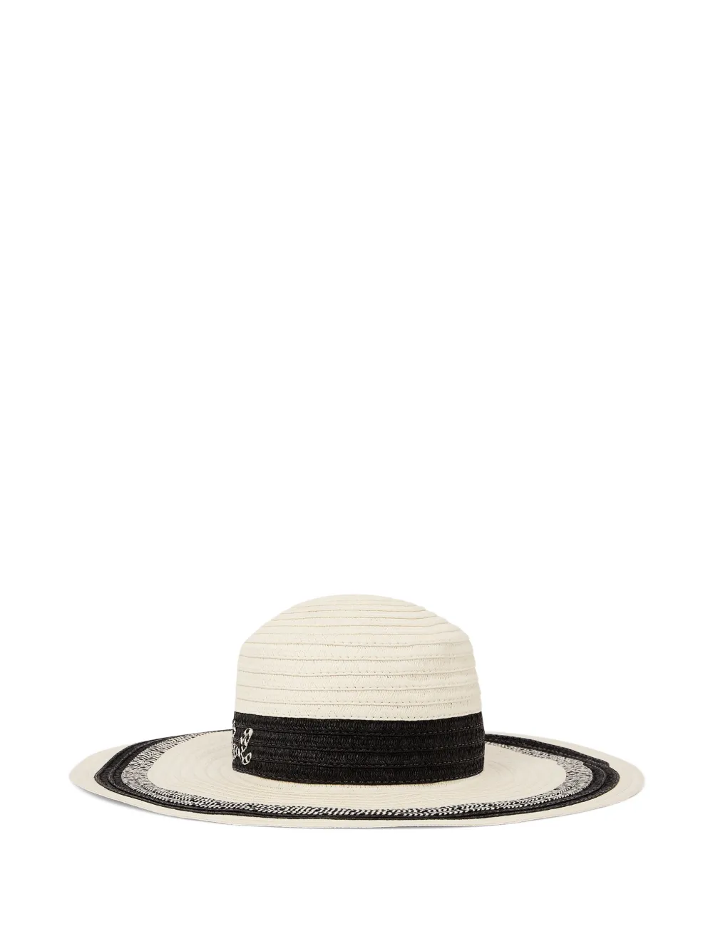  Karl Lagerfeld Signature Sun Hat - Neutrals 