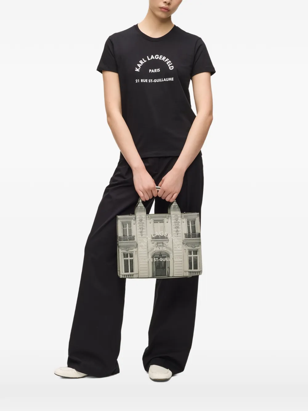 Karl Lagerfeld Medium Rue St-Guillaume Maison shopper Beige