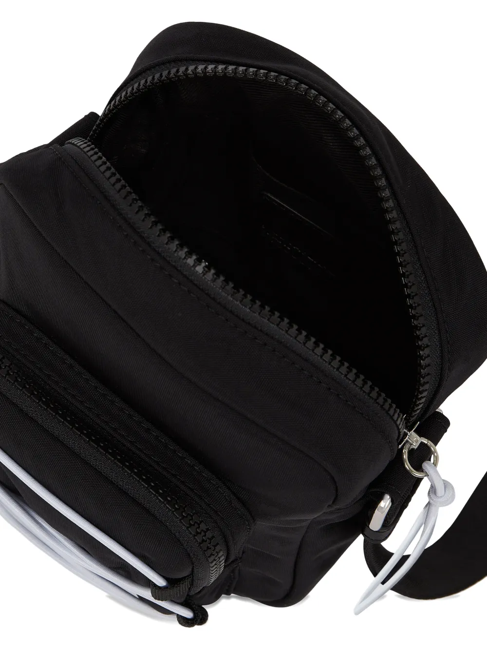 Karl Lagerfeld Jeans String Utility Reporter menssager tas Zwart