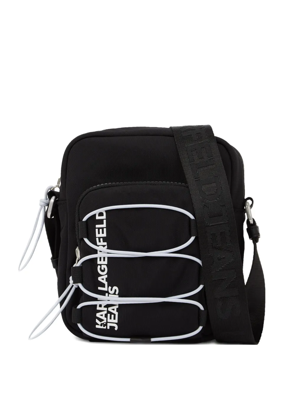 Karl Lagerfeld Jeans Borsa messenger utility - Nero