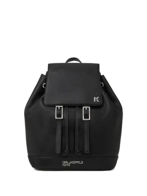 Karl Lagerfeld Jeans small logo-plaque backpack