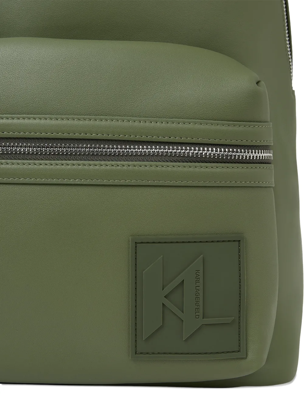 Karl Lagerfeld Rugzak met logopatch Groen