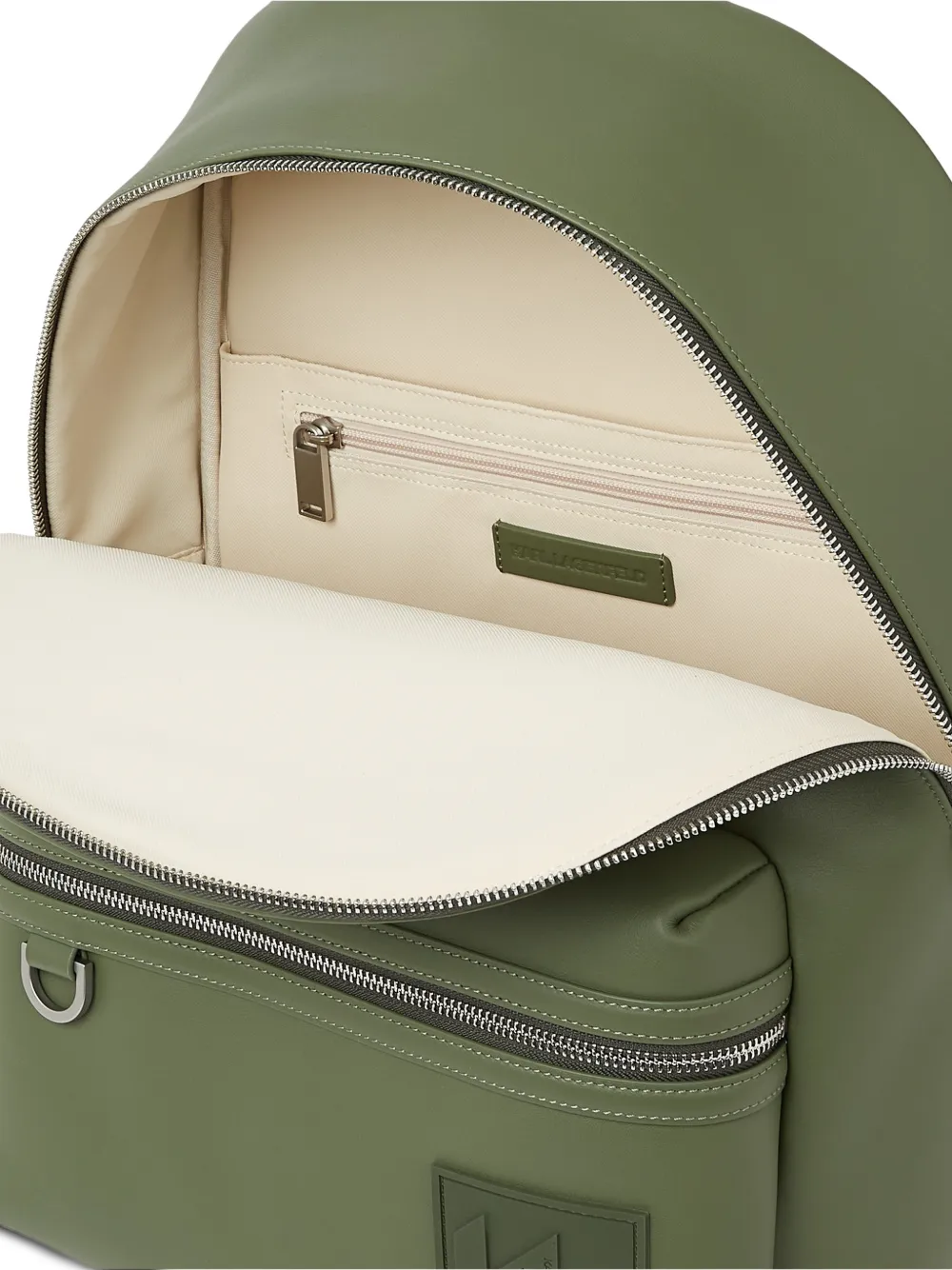 Karl Lagerfeld Rugzak met logopatch Groen