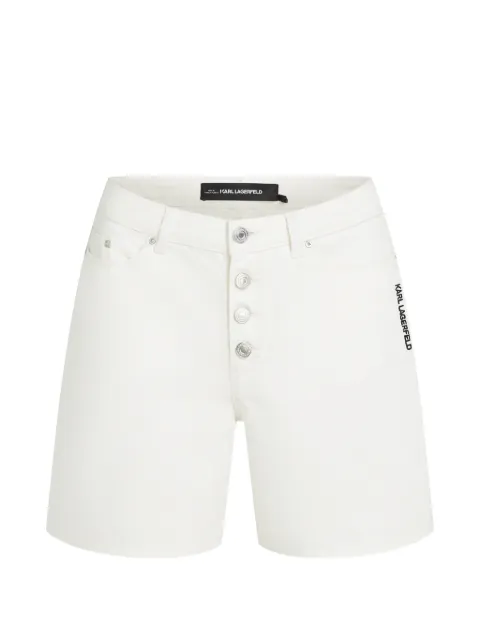 Karl Lagerfeld Ikon shorts med knäppning