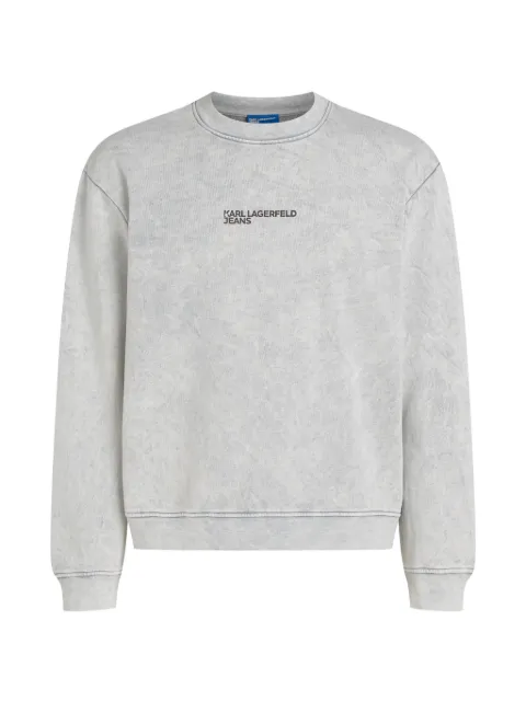 Karl Lagerfeld Jeans sudadera con cuello redondo