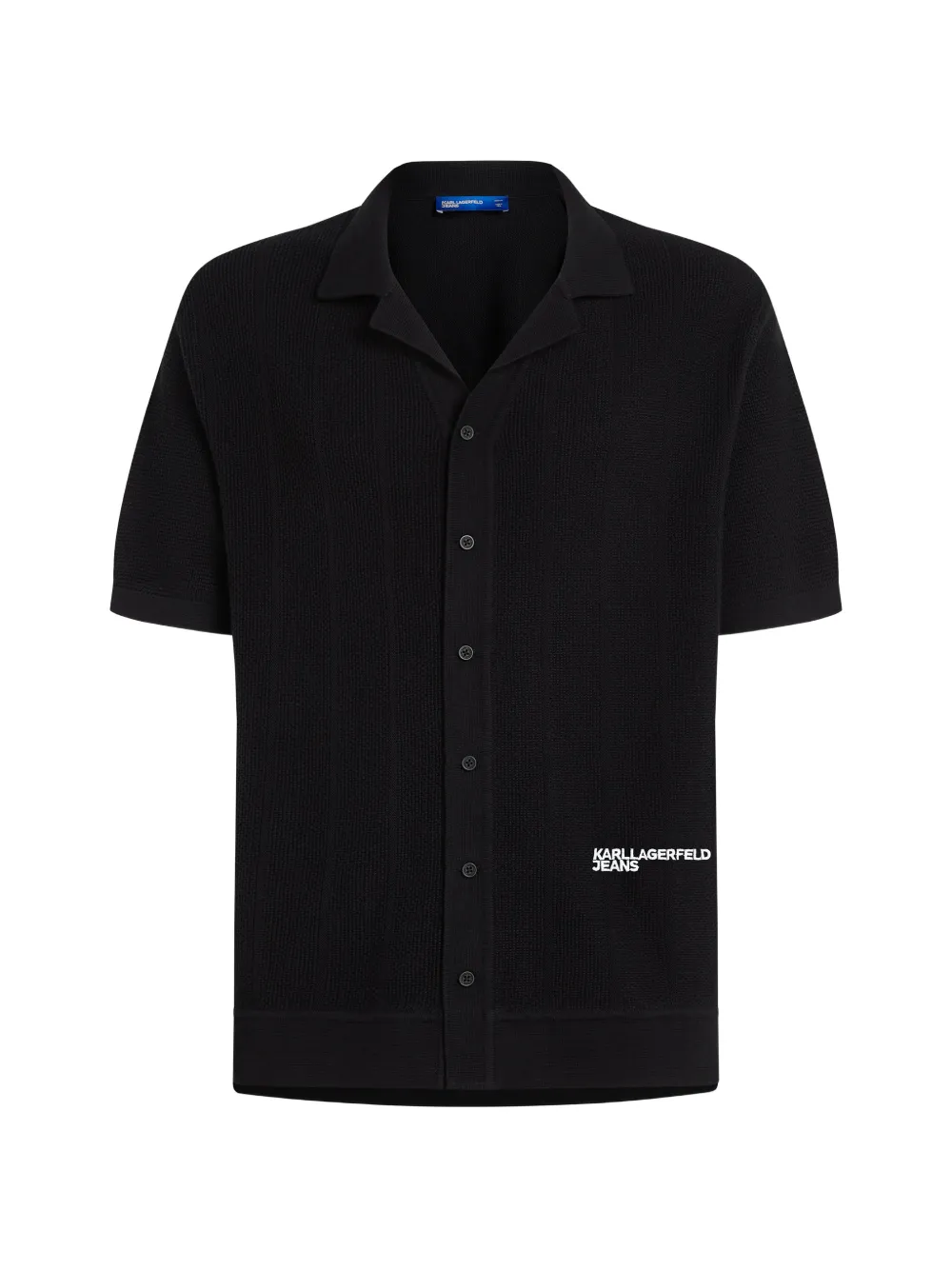 Karl Lagerfeld Jeans Camicia con bottoni - Nero