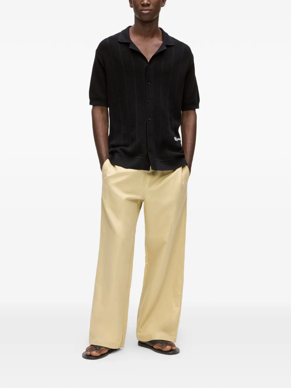  Karl Lagerfeld Jeans Buttoned Shirt - Black 