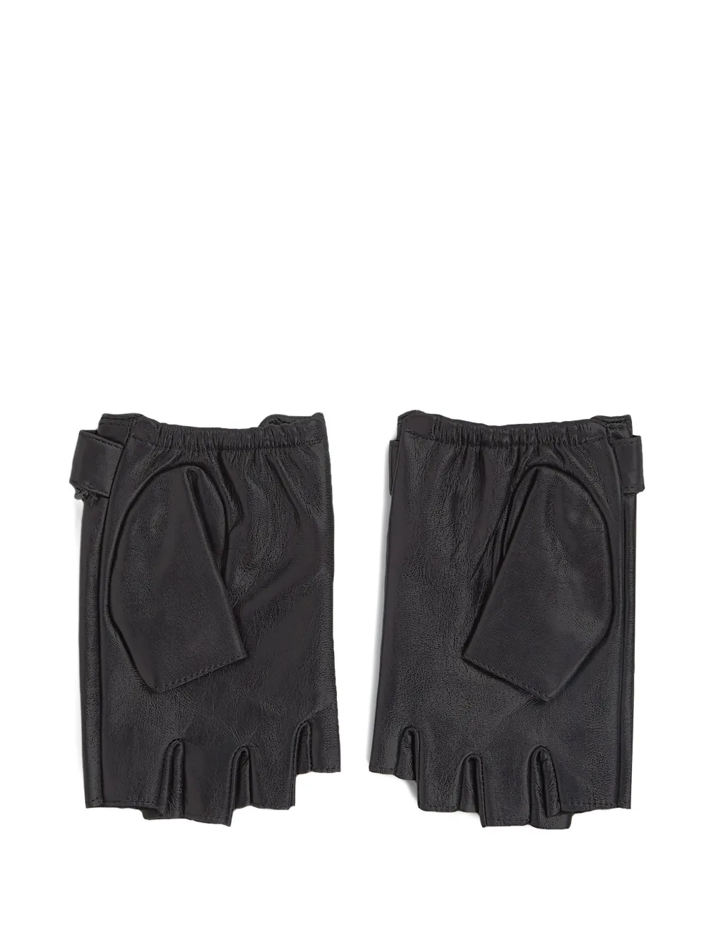  Karl Lagerfeld K/essential Fingerless Gloves - Black 