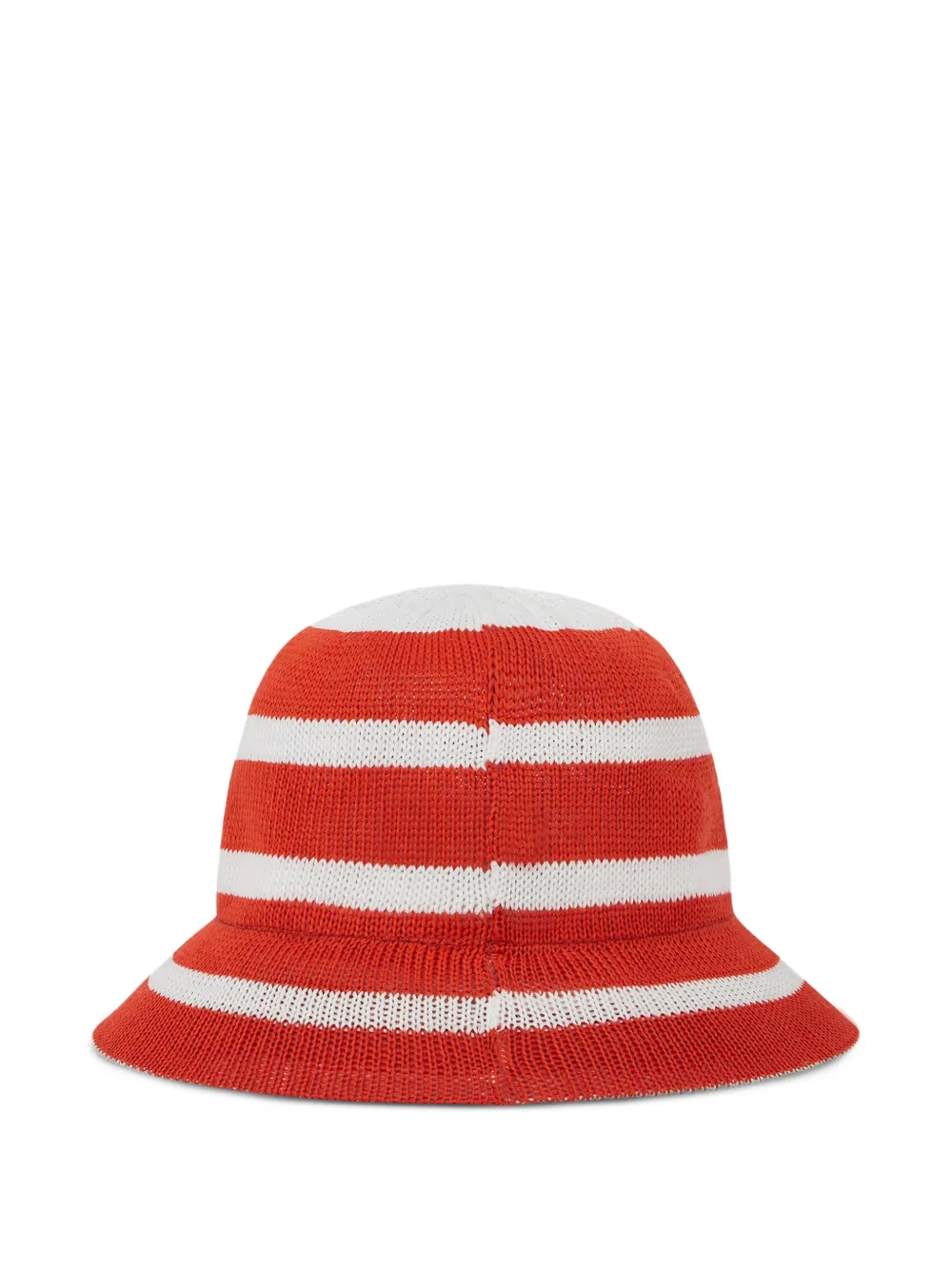  Karl Lagerfeld Jeans Striped Knitted Bucket Hat - Red 