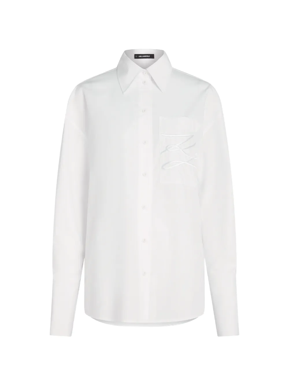 Karl Lagerfeld Camicia con logo - Bianco