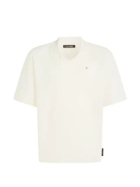 Karl Lagerfeld knitted boxy T-shirt 