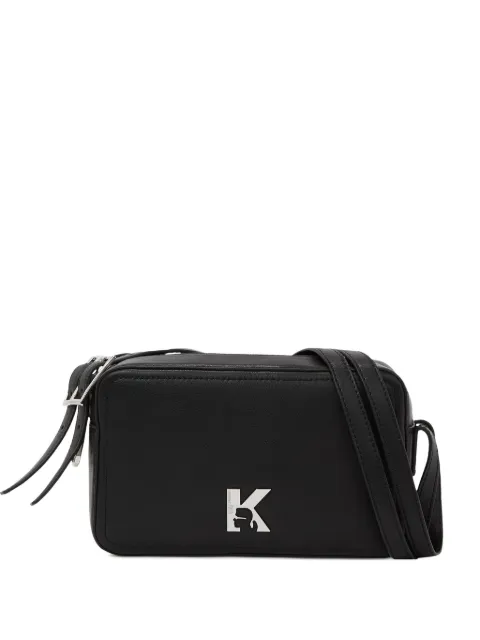 logo-plaque cross body bag