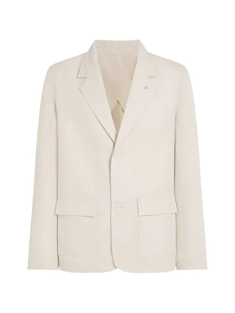 Karl Lagerfeld buttoned pocket blazer
