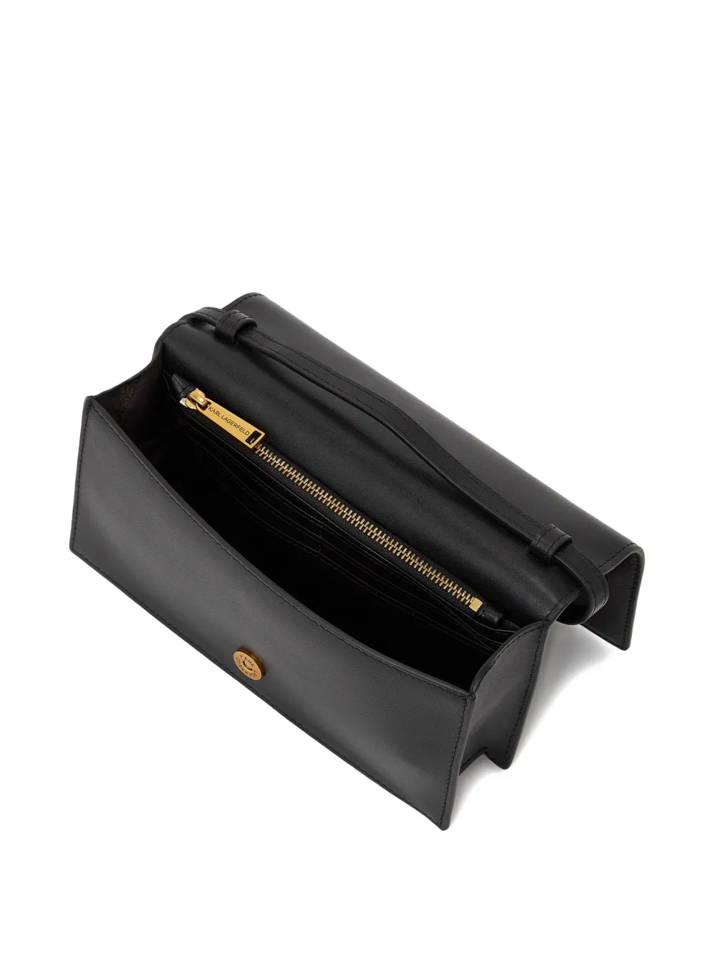 Karl Lagerfeld K Autograph kleine crossbodytas met logoplakkaat Zwart