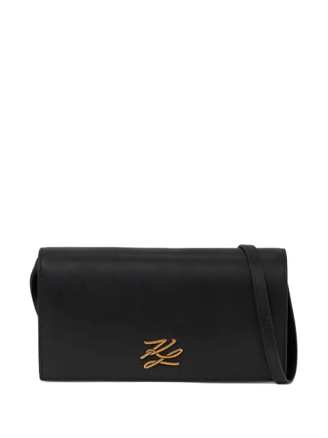 Karl Lagerfeld mini K/Autograph logo-plaque cross body bag